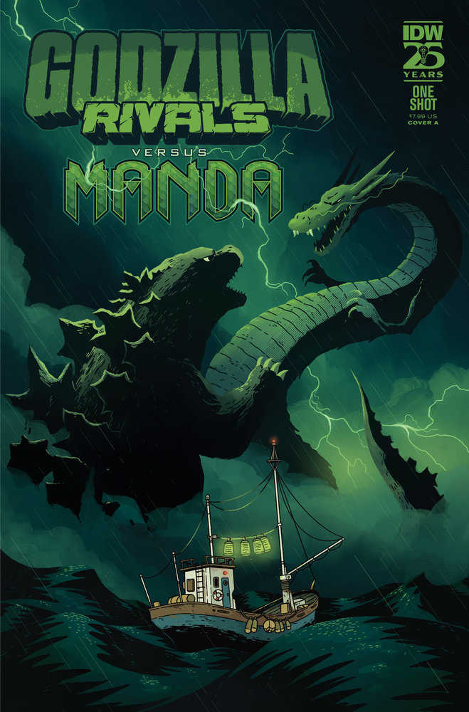 Godzilla Rivals: vs. Manda Cover A (Lawrence)