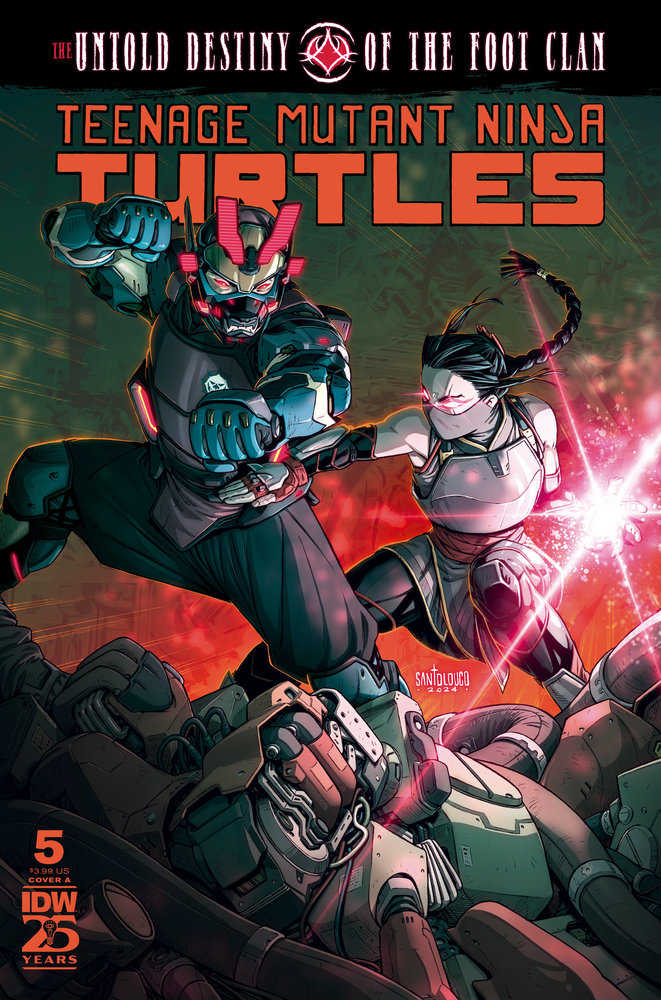 Teenage Mutant Ninja Turtles: The Untold Destiny Of The Foot Clan #5 Cover A (Santolouco)