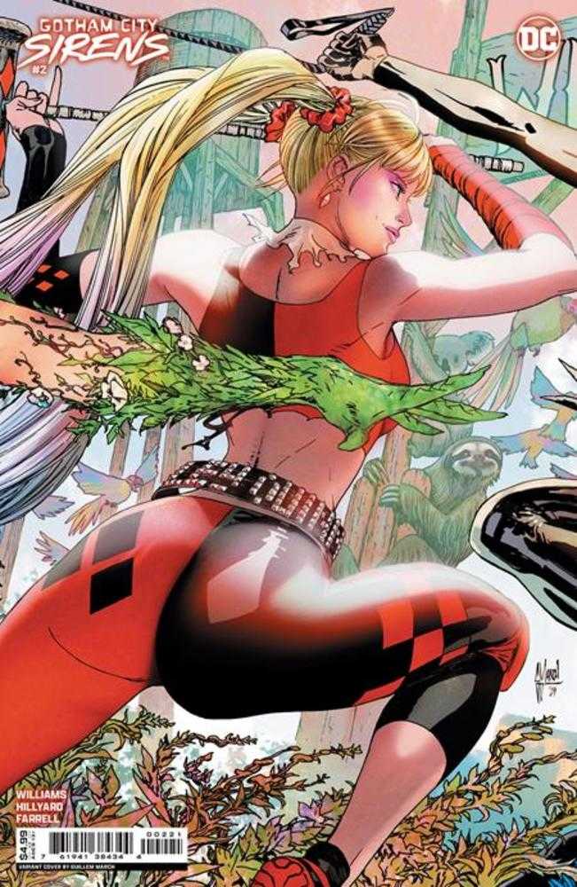 Gotham City Sirens #2 (Of 4) Cover D Guillem March Connecting Card Stock Variant