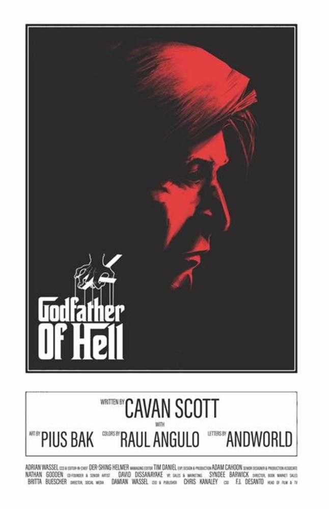 Godfather Of Hell #1 (Of 4) Cover C Inc 1:5 Conor Boyle Movie Poster Homage Variant