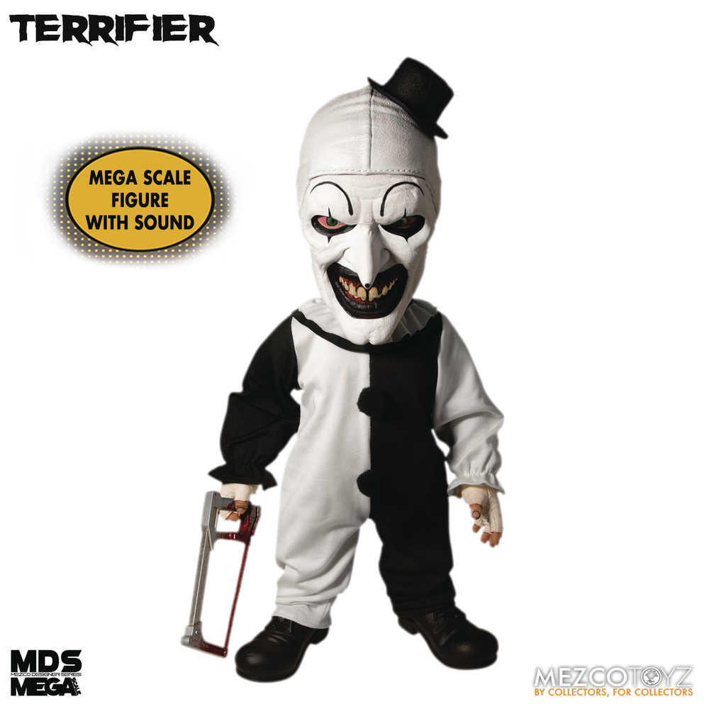 Mds Mega Scale Terrifier Art The Clown With Sound Figure