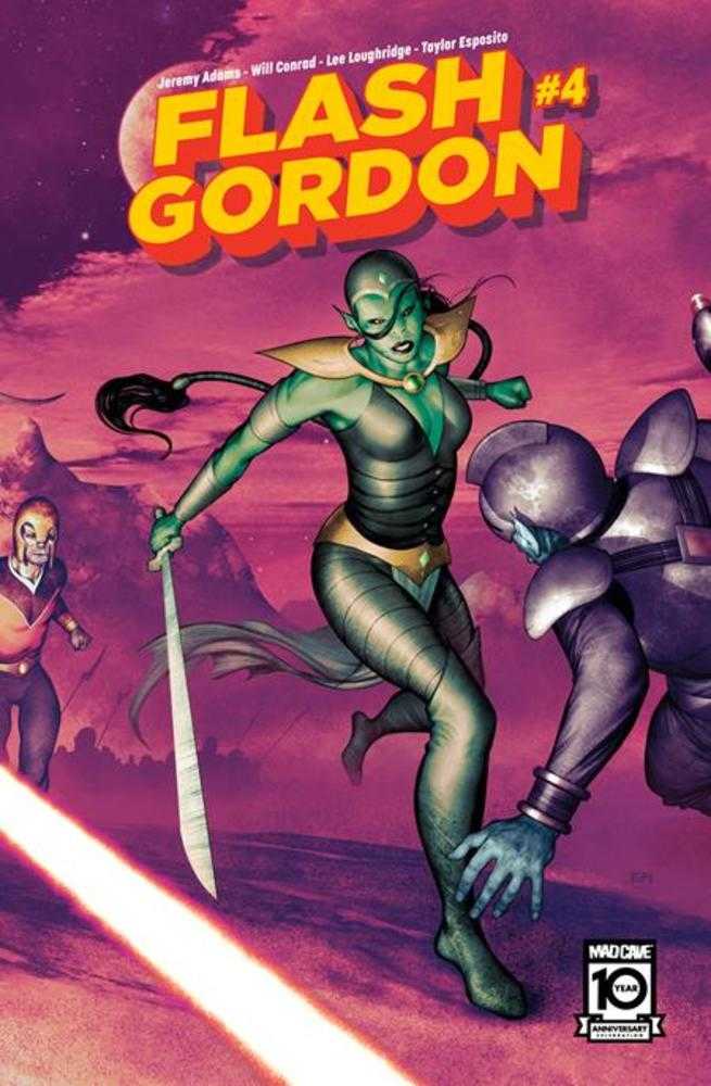 Flash Gordon #4 Cover B Frazer Irving Connecting Cover Variant