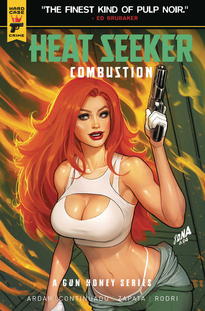 Heat Seeker Combustion Gun Honey Series #1 Cover G Nakayama Foil