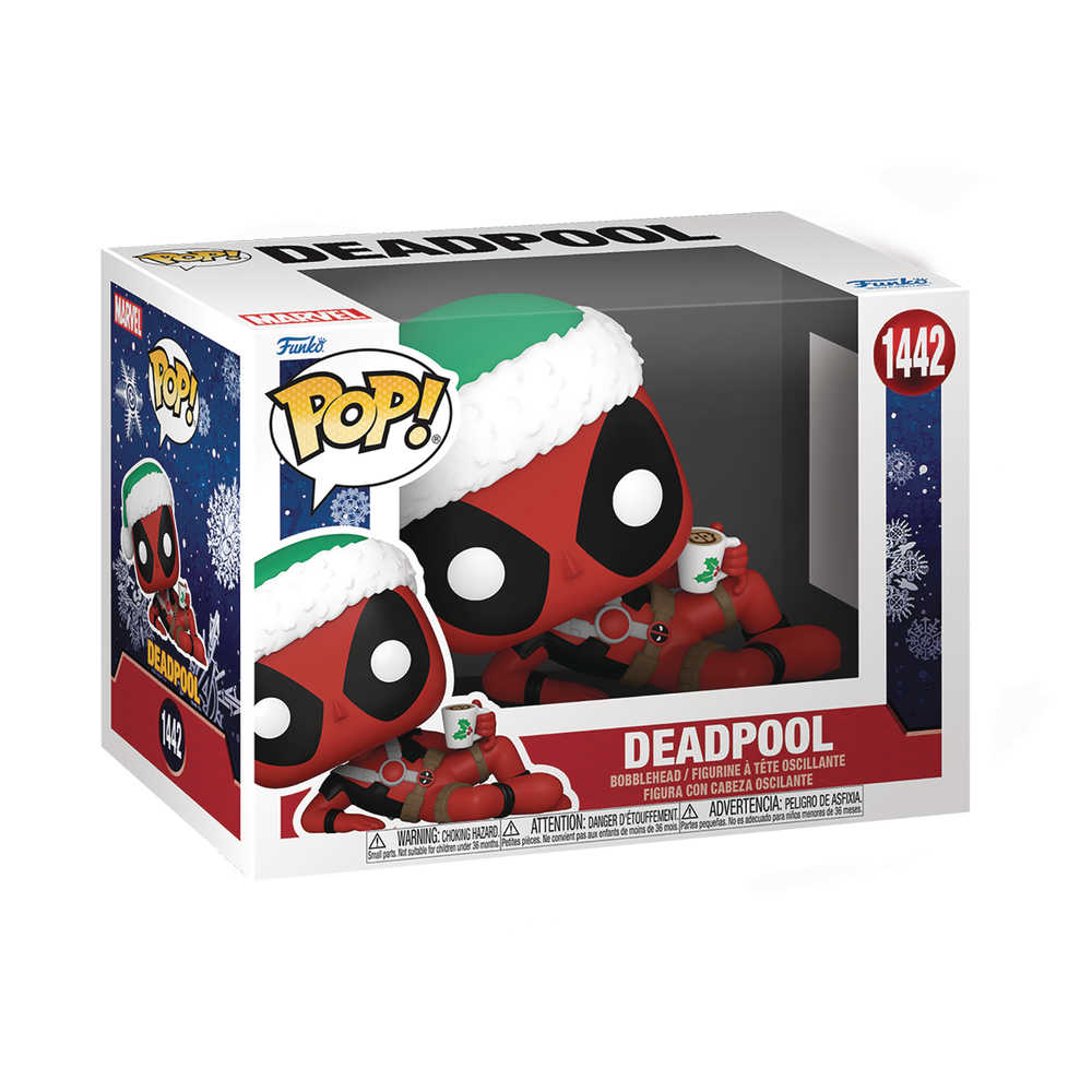 Pop Marvel Hldy S4 Deadpool Vinyl Figure