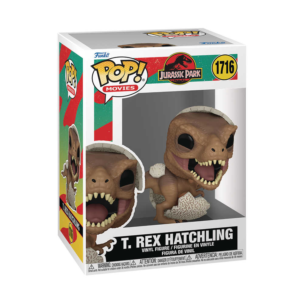 Pop Movies Jurassic Park Hatch Tyrannosaurus Rex Vinyl Figure