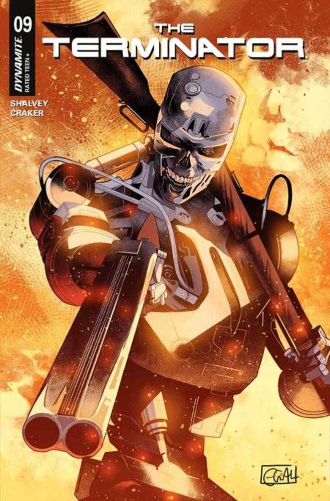 Terminator #9 Cover B Edwin Galmon Variant