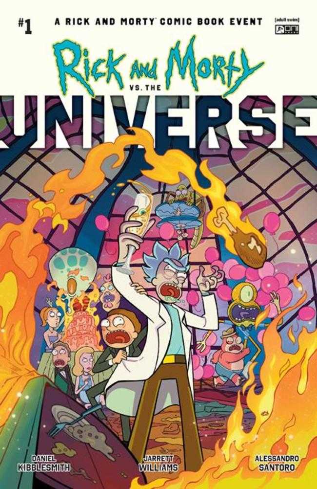 Rick And Morty vs The Universe #1 (Of 4) Cover A Dave Bardin