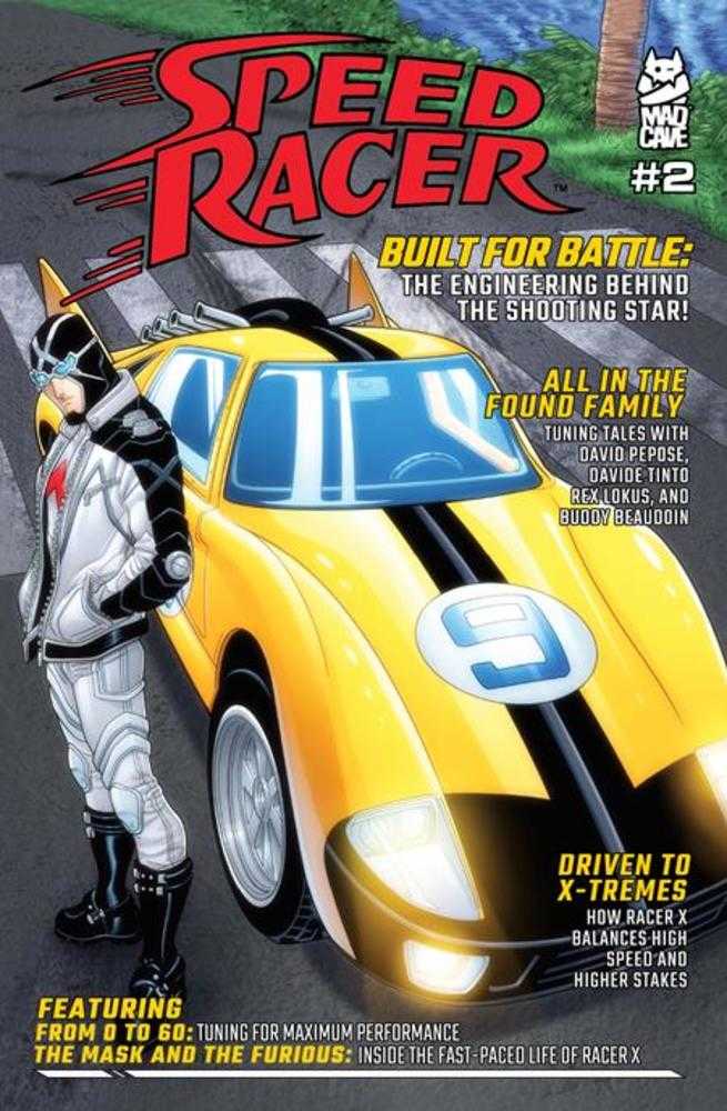 Speed Racer #2 Cover C 10 Copy Chris Batista Car Magazine Homage Unlock Variant