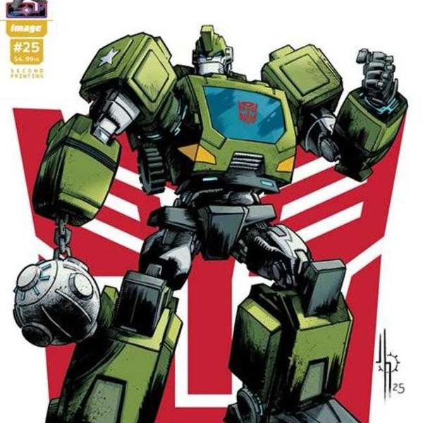 Transformers #25 2 Nd Printing Cover B Jason Howard Variant