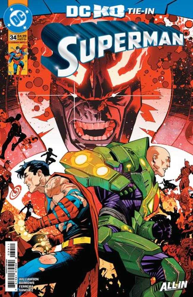Superman #34 Cover A Dan Mora (DC K.O.)