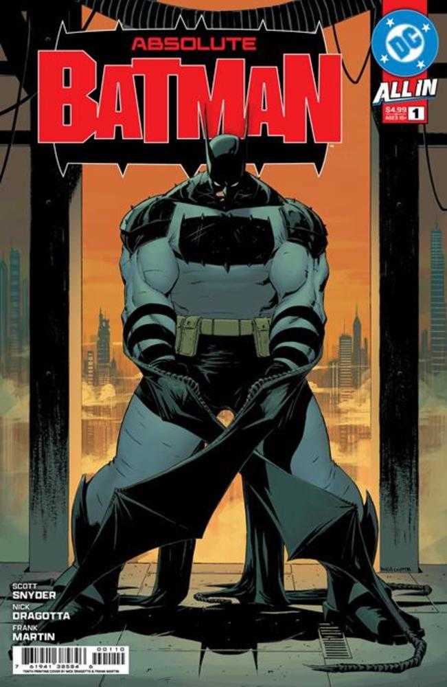 Absolute Batman #1 Tenth Printing Cover A Nick Dragotta (Limit 2)