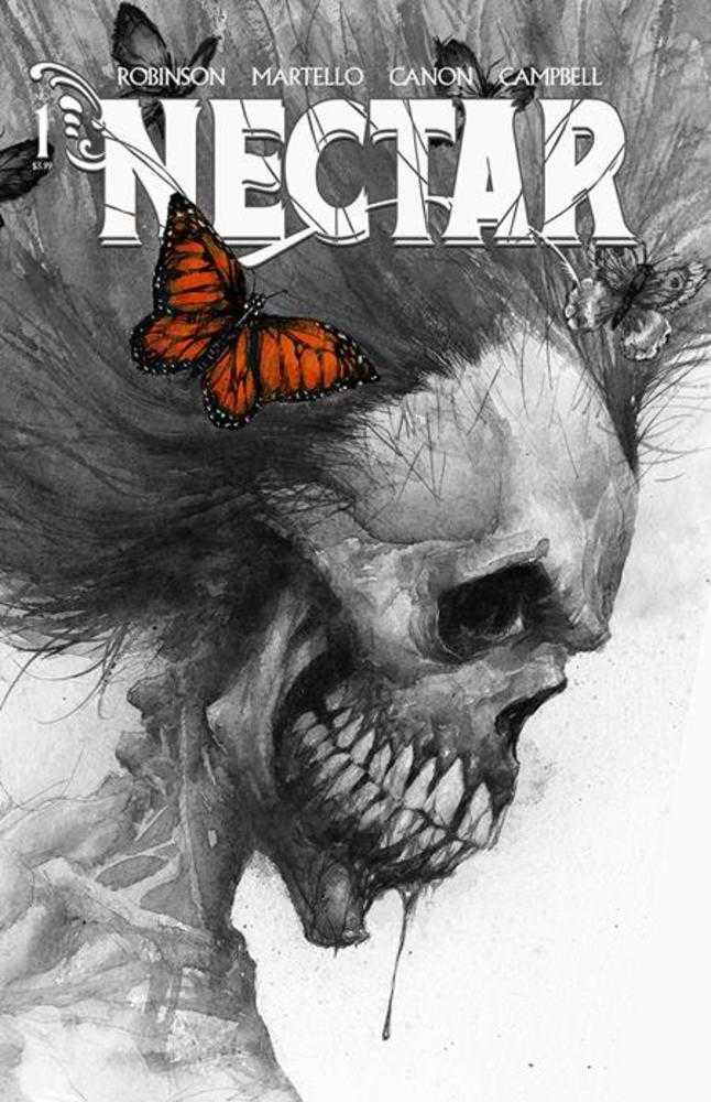 Nectar #1 Cover F Inc 1:5 (50) Jonathan Wayshak Black & White Full Art Variant