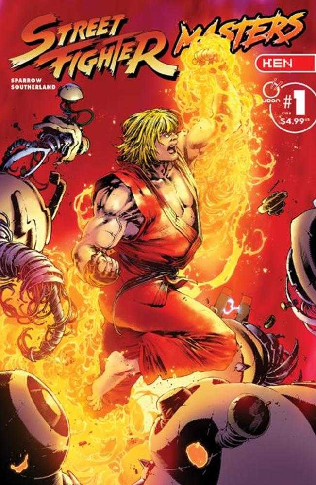 Street Fighter Masters Ken #1 (One Shot) Cover B Matthew Weldon Variant