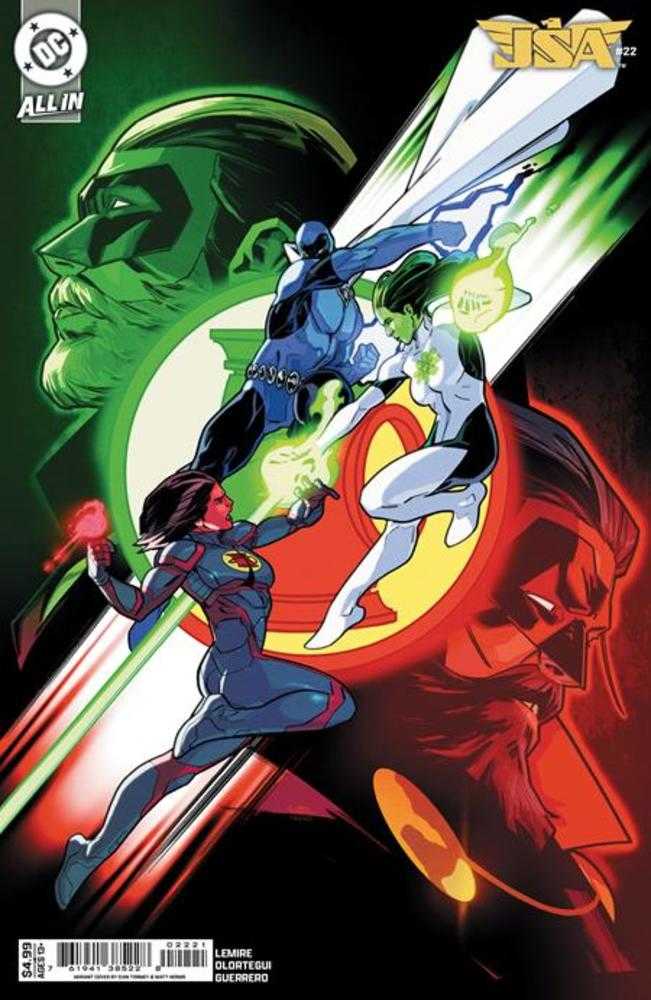 JSA #22 Cover B Rafael De Latorre Card Stock Variant