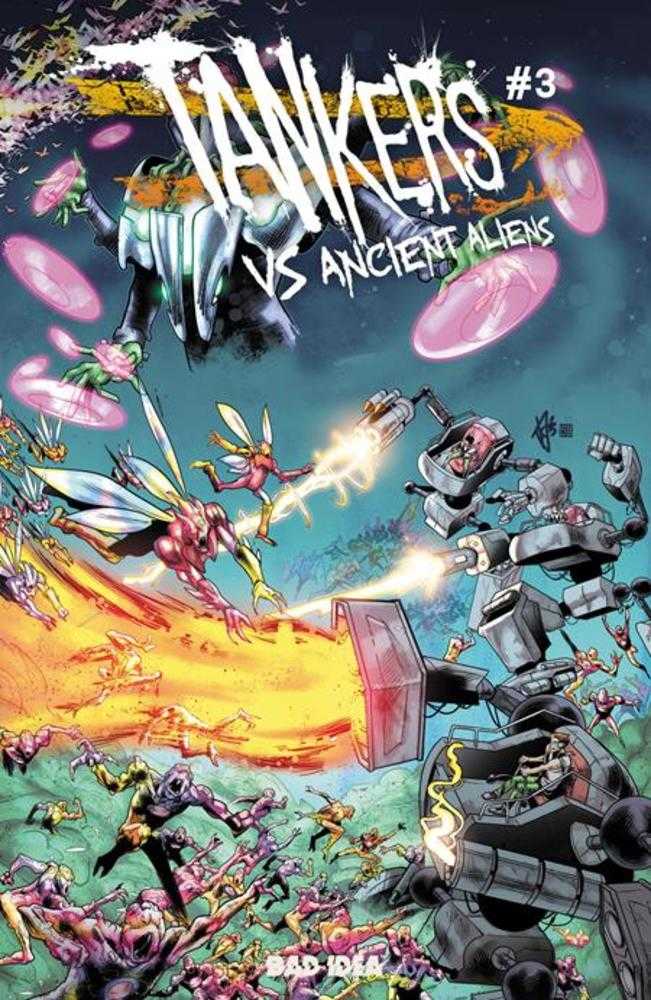 Tankers vs Ancient Aliens # 3 (Of 5) Cover A Federica Mancin