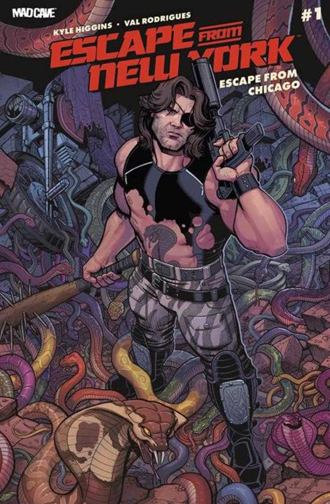 Escape From New York Escape From Chicago #1 Cover H Inc 1:20 Nick Bradshaw Jim Charalampidis Card Stockvar