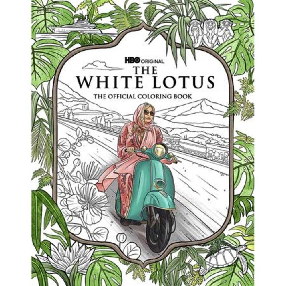 Hbo Original Series The White Lotus TPB The Official Coloring Book