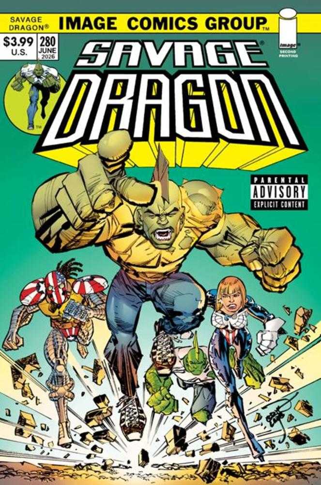 Savage Dragon #280 2nd Printing (Mature)