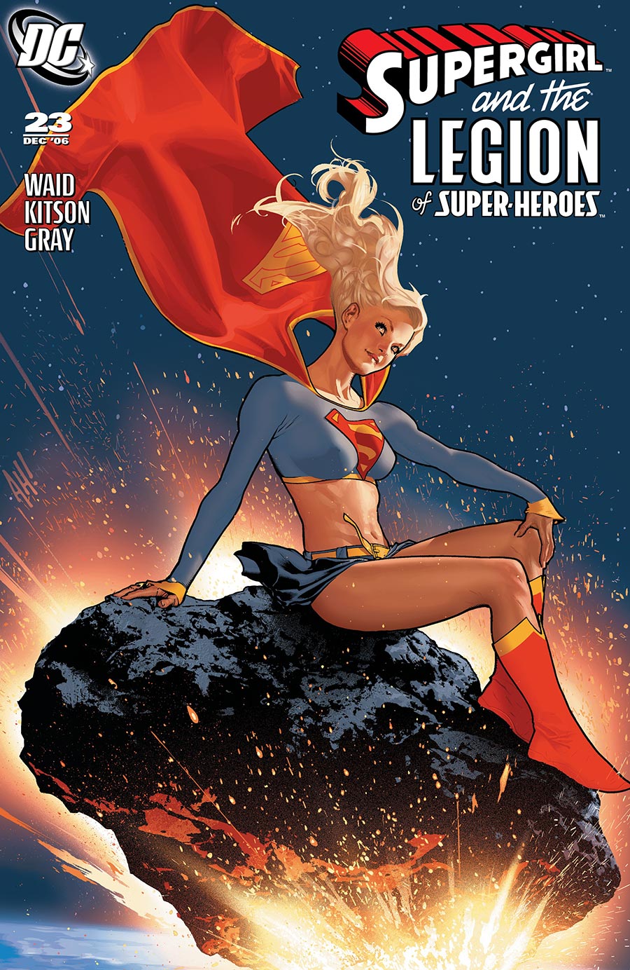 Supergirl And The Legion Of Super Heroes #23 Facsimile Edition Cover C Adam Hughes Foil Variant