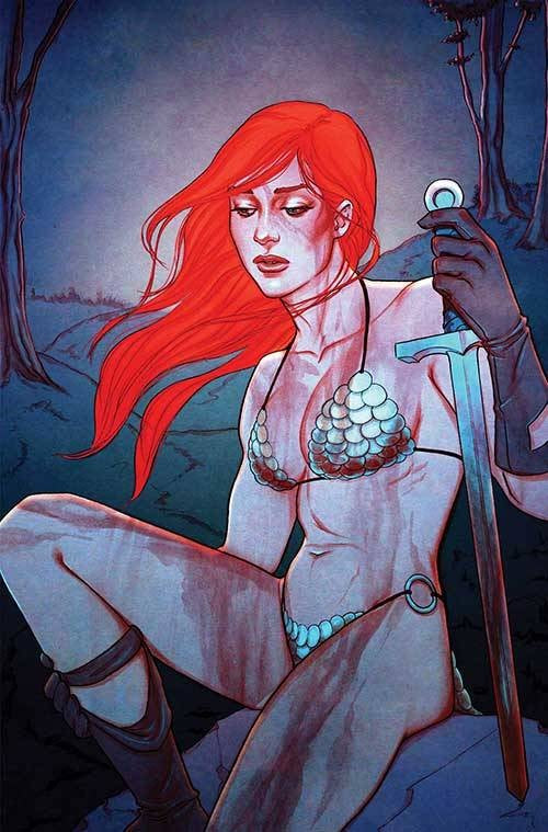 Red Sonja #15 Frison Cover