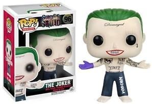 Pop Suicide Squad Joker Shirtless Vinyl Figure