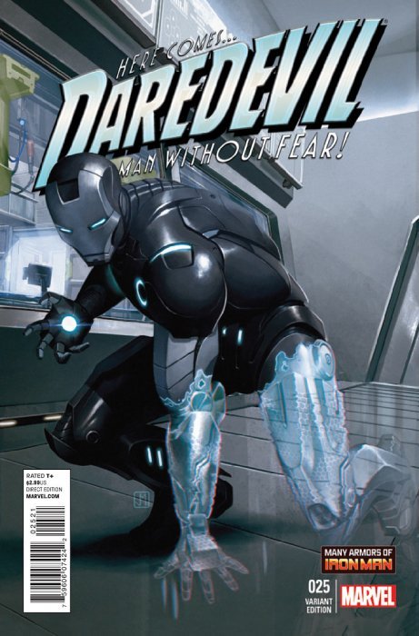 Daredevil #25 Iron Man Many Armors Variant