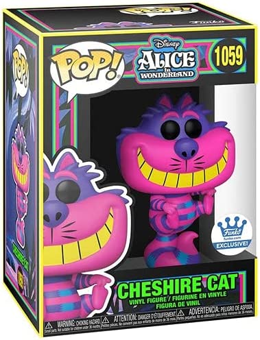 Funko Pop! Disney Alice in Wonderland Cheshire Cat 1059 Blacklight