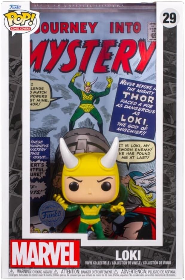 Pop Comic Covers Marvel Loki Vinyl Figure #29 Walmart