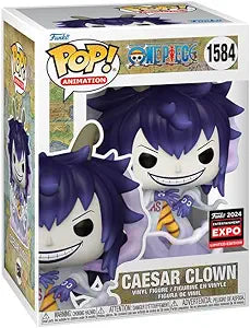 Funko Pop! Animation One Piece Caesar Clown #1584 C2E2 2024 Limited Edition