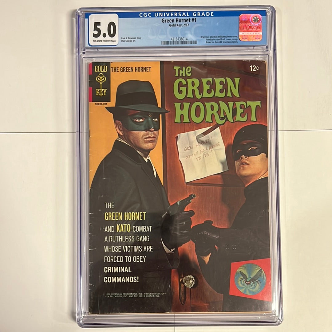 Green Hornet #1 Gold Key CGC 5.0