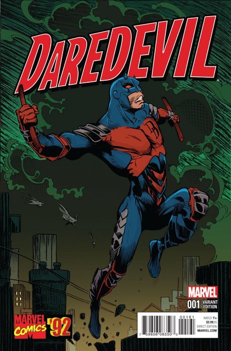 Daredevil #1 Marvel 92 Variant