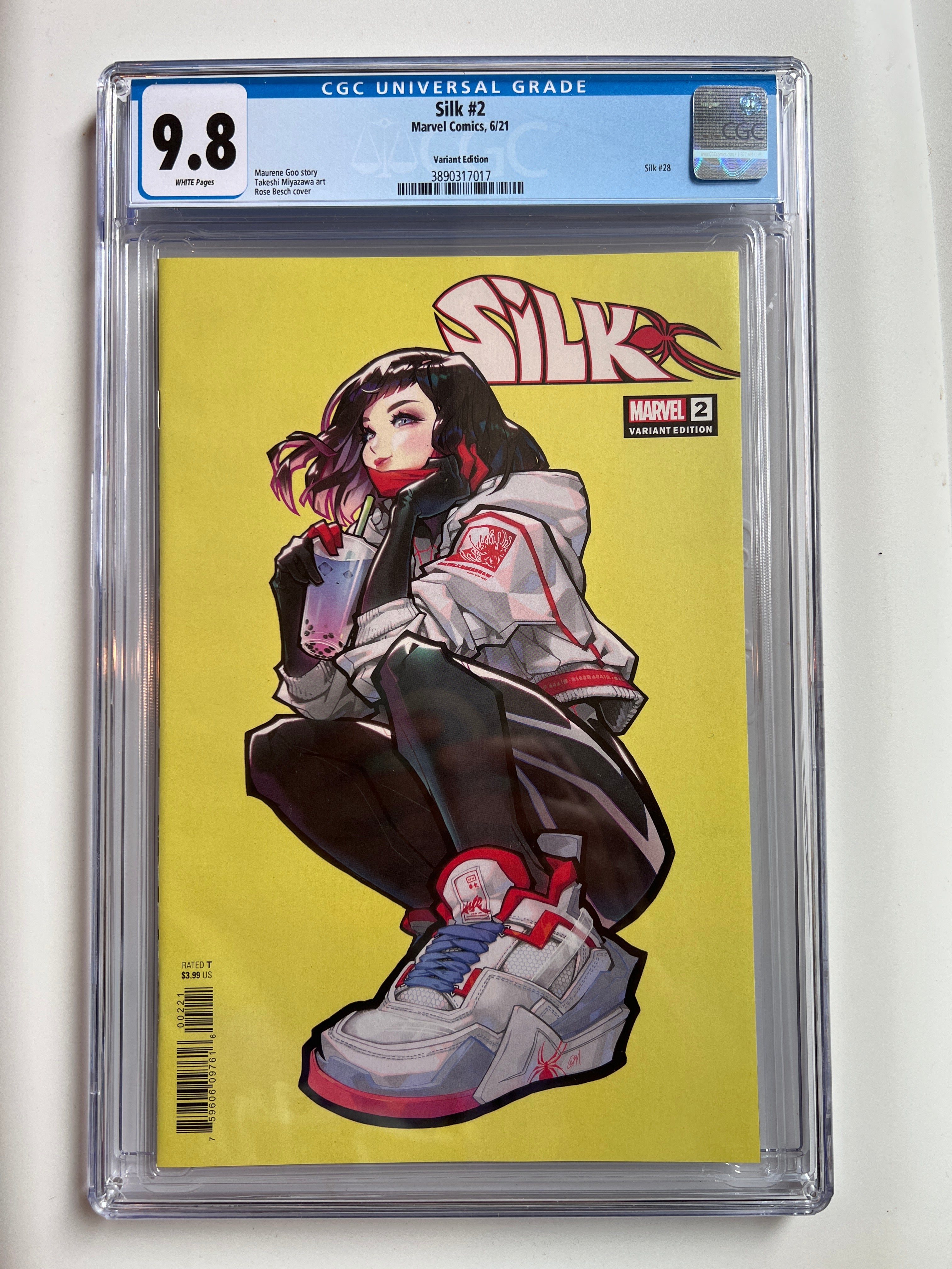 Silk #2 9.8 Variant Edition | CGC 3890317017