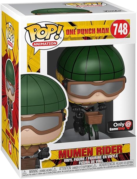 Funko Pop! Rides: One Punch Man Mumen Rider (with Bike) Exclusive Vinyl Figure