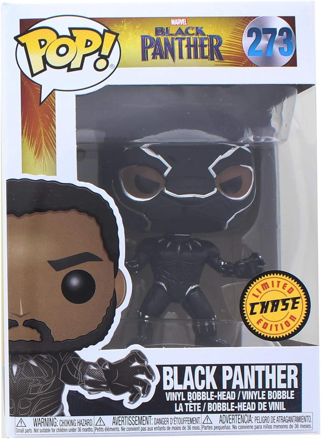 Pop Black Panther Black Panther Vinyl Figure Chase