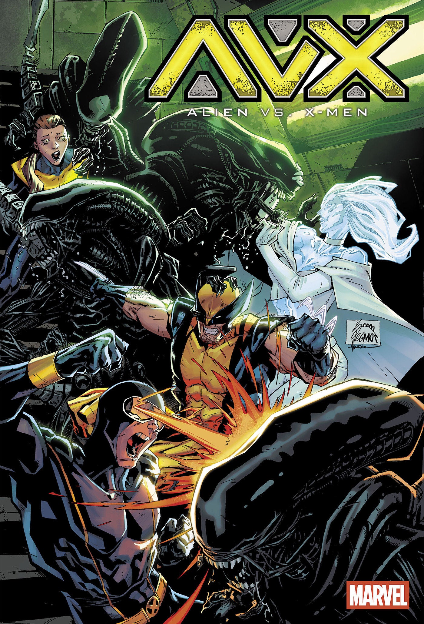 Alien vs. X-Men #1 Poster