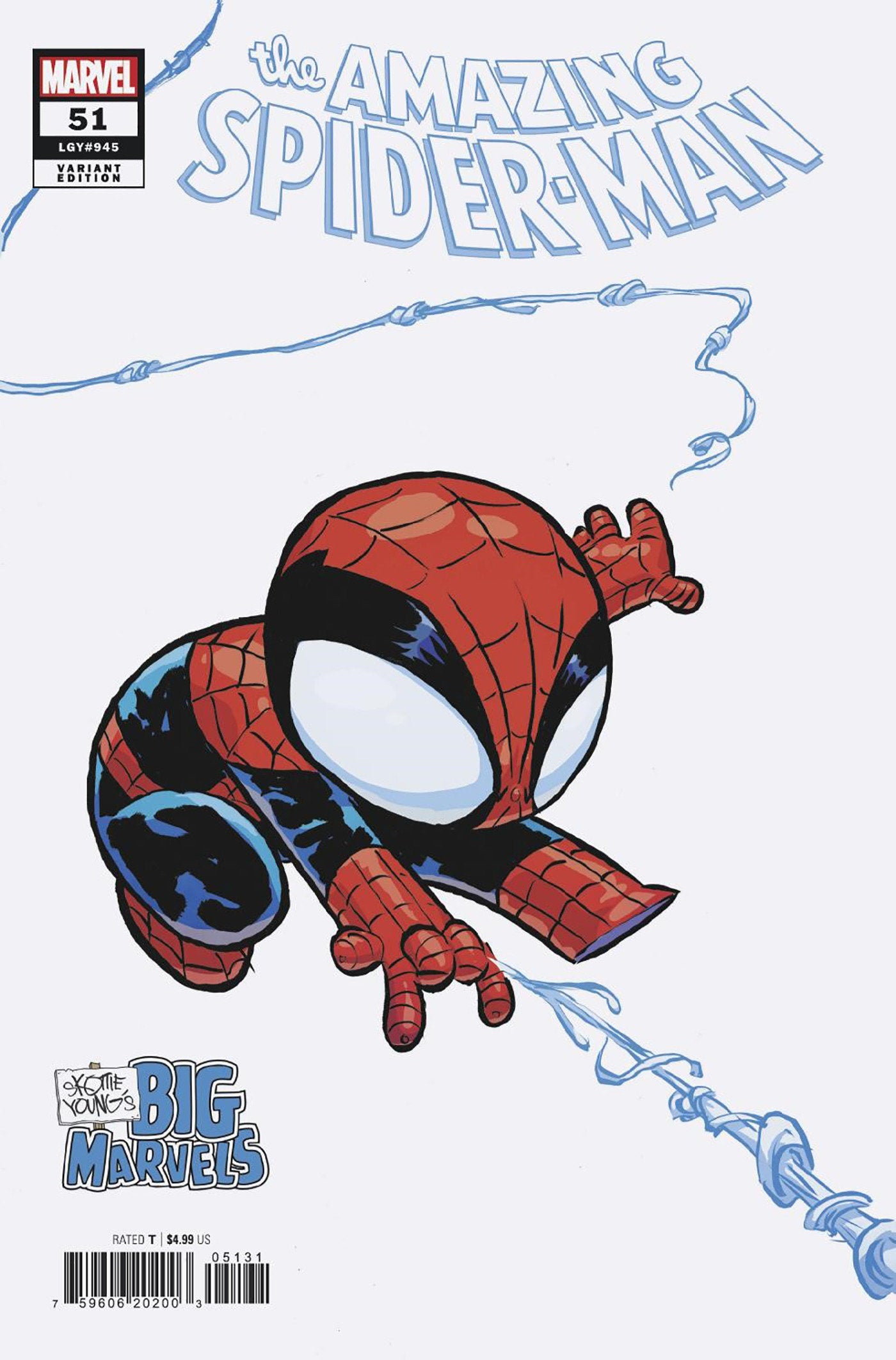 Amazing Spider-Man #51 Skottie Young'S Big Marvel Variant