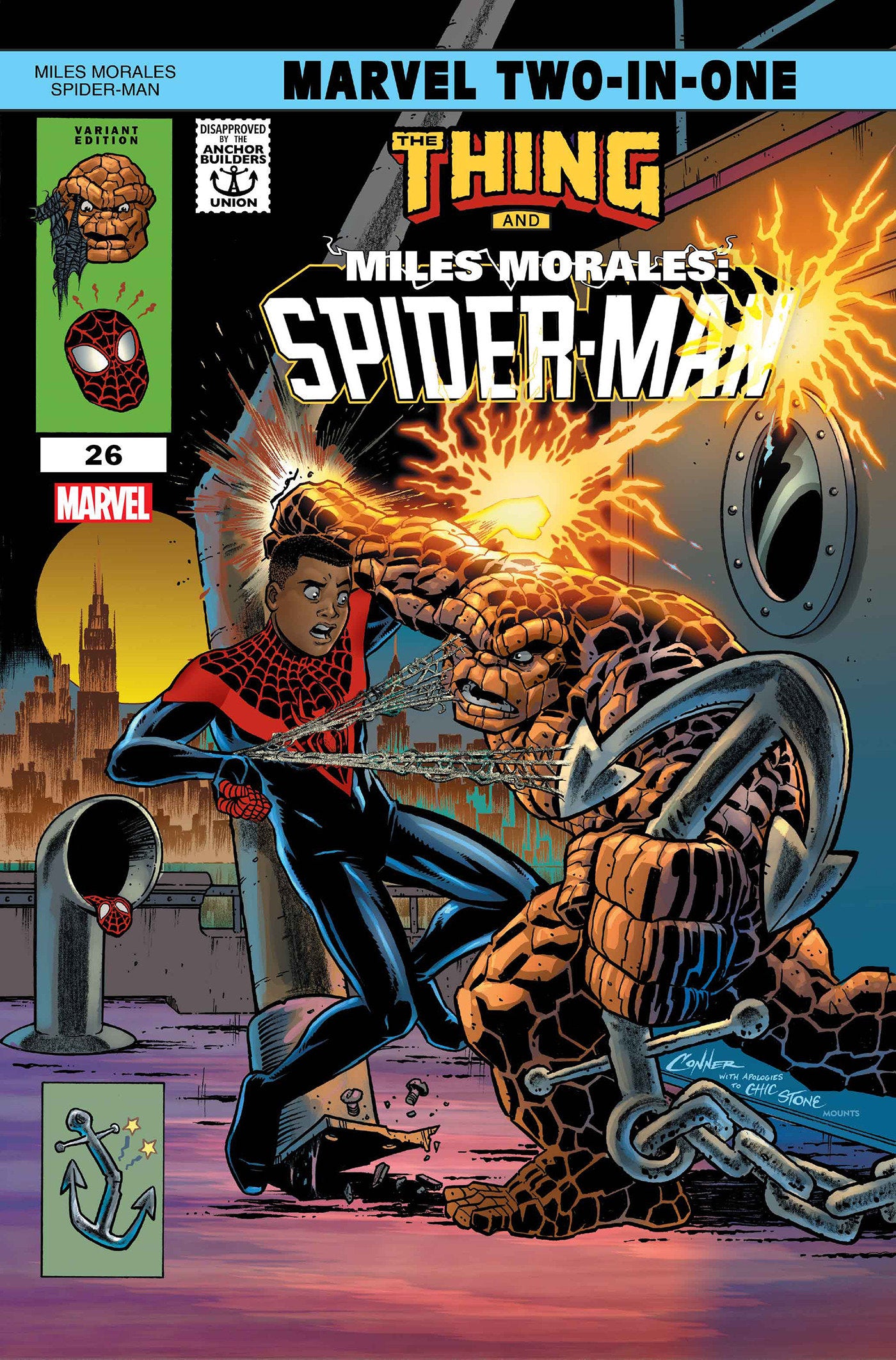 Miles Morales: Spider-Man #26 Amanda Conner Marvel Two-In-One Variant