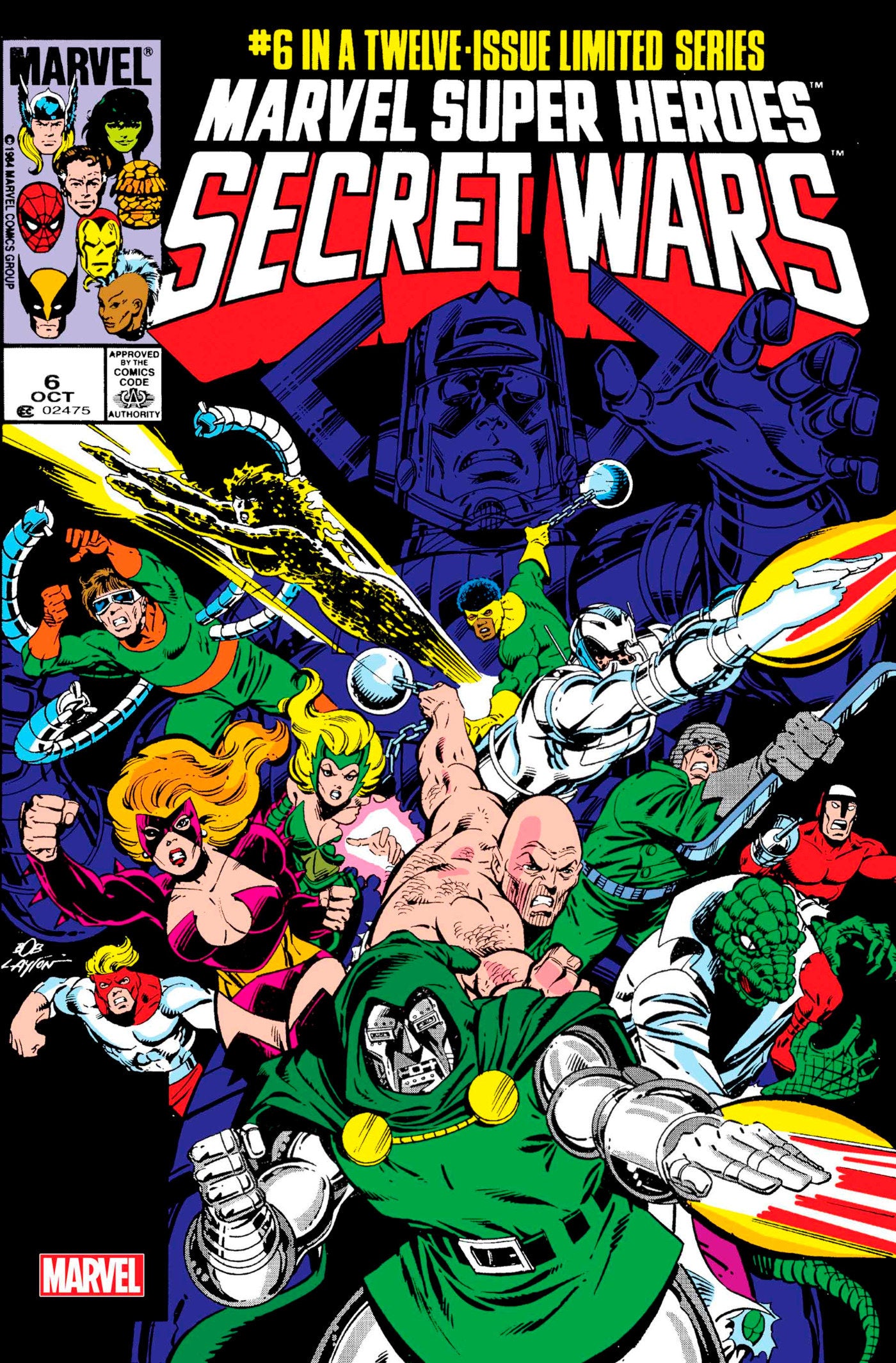 Marvel Super Heroes Secret Wars #6 Facsimile Edition