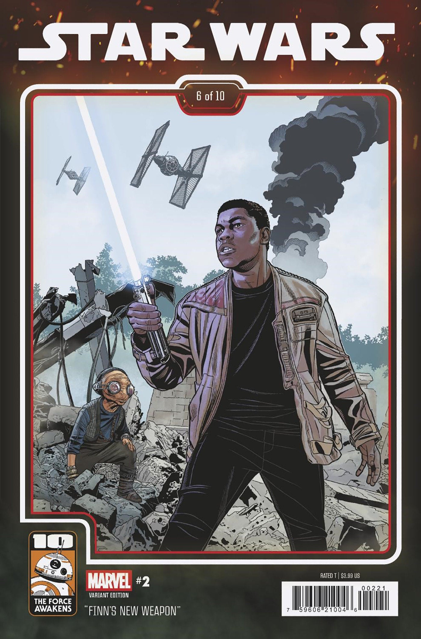 Star Wars #2 Chris Sprouse The Force Awakens 10th Anniversary Variant