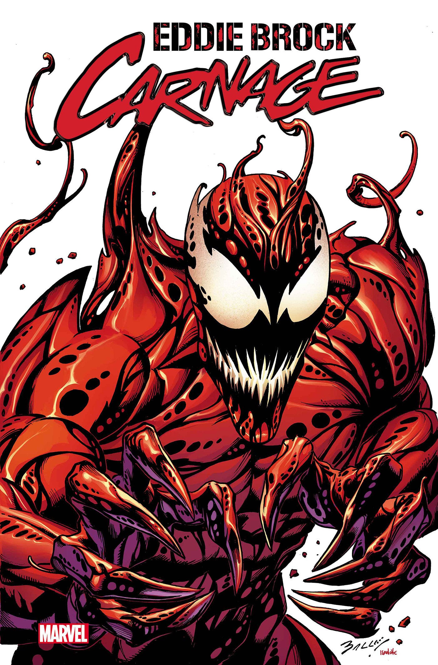 Eddie Brock: Carnage #1 Mark Bagley 2nd Print Variant