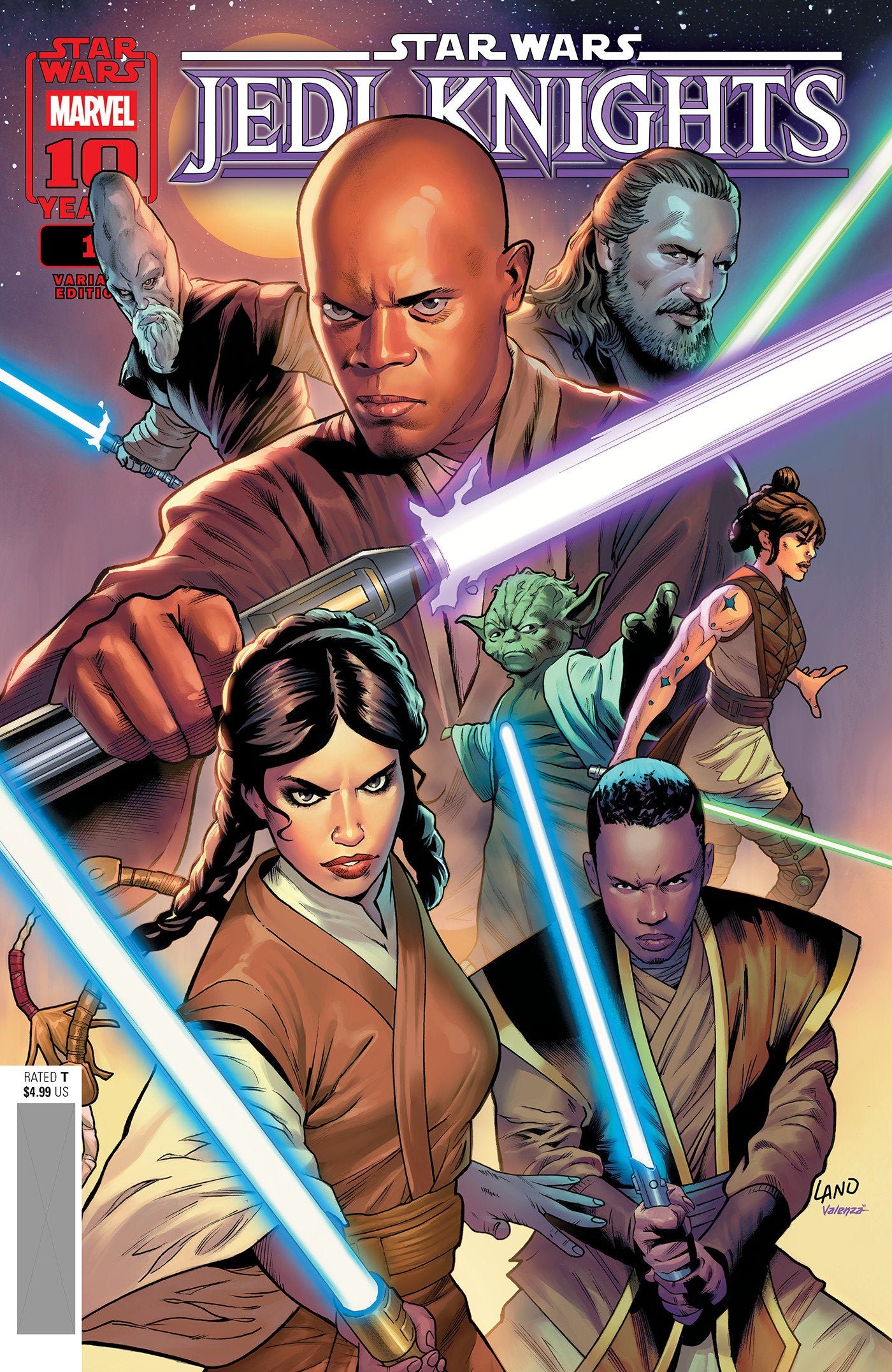 Star Wars: Jedi Knights #1 Greg Land Variant