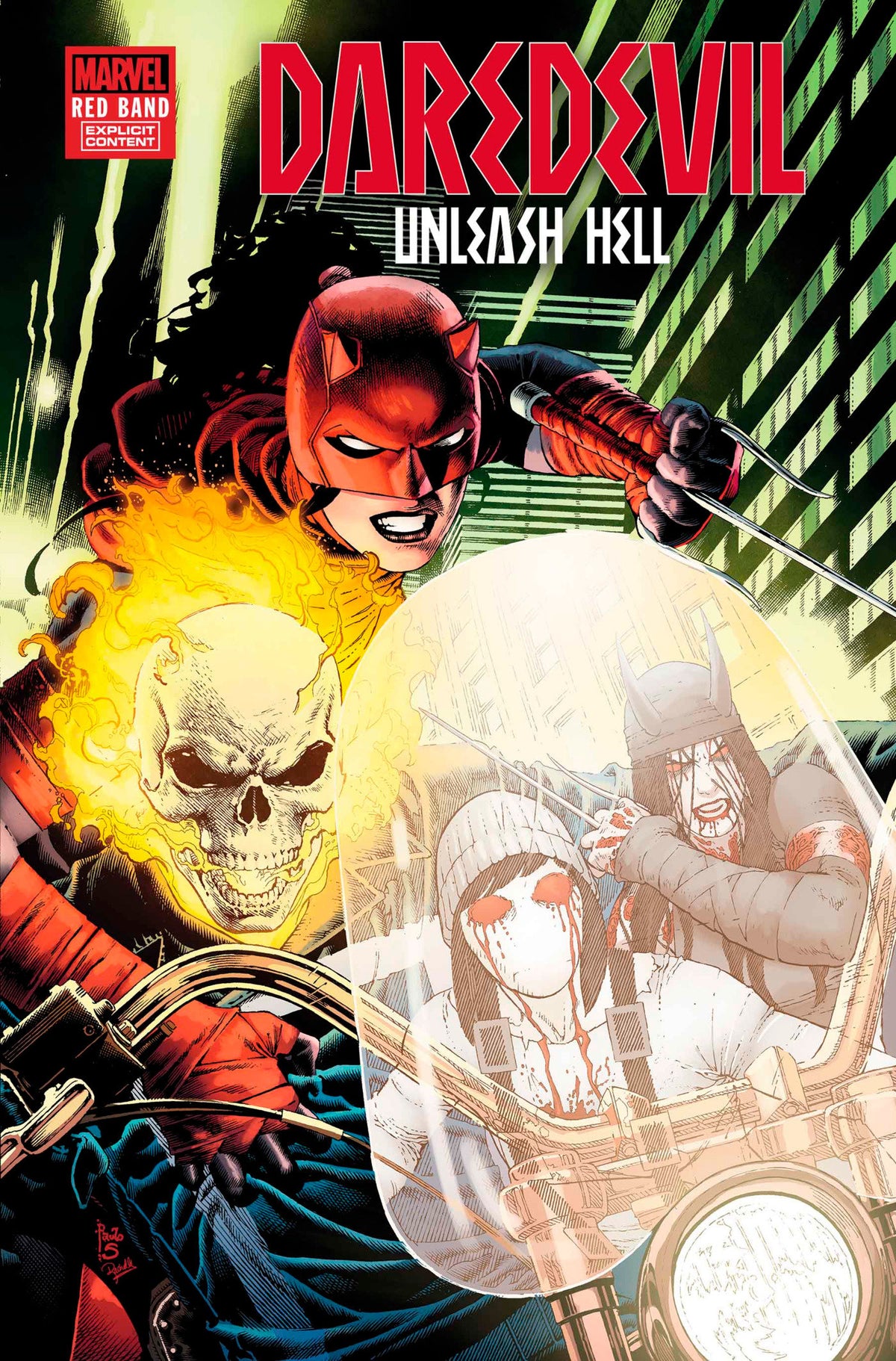 Daredevil: Unleash Hell   Red Band #4 [Polybagged]