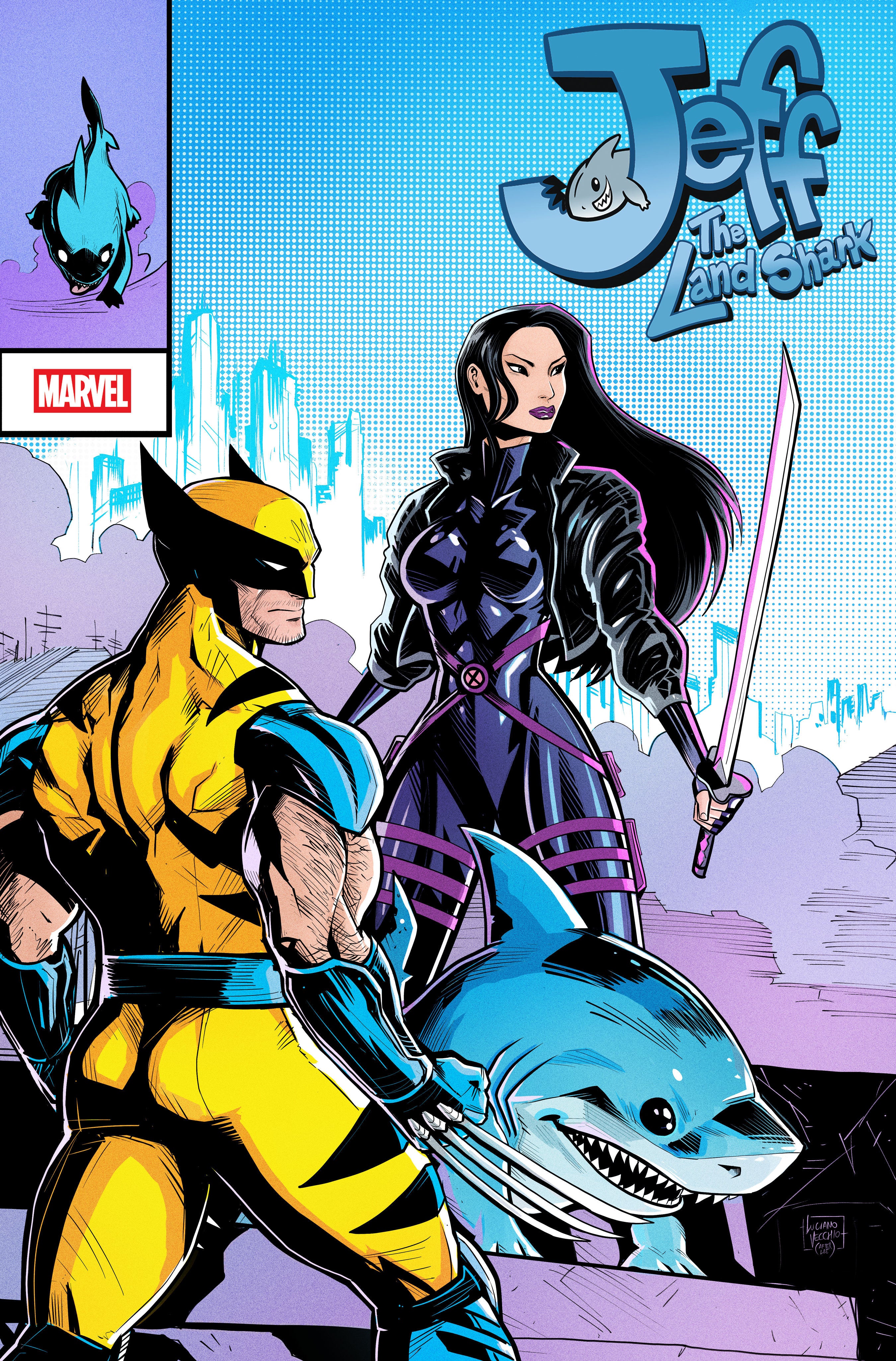 Jeff The Land Shark #3 Luciano Vecchio Variant