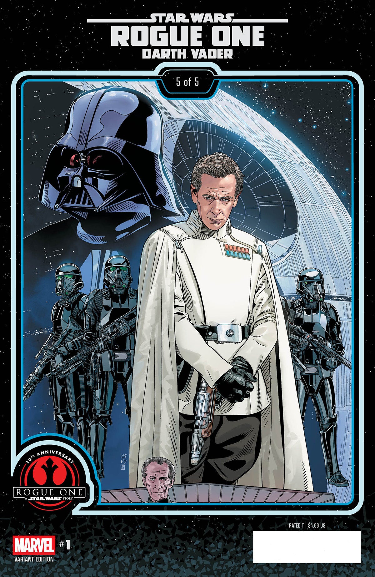 Star Wars: Rogue One   Darth Vader #1 Chris Sprouse Rogue One 10 Th Anniversary Variant