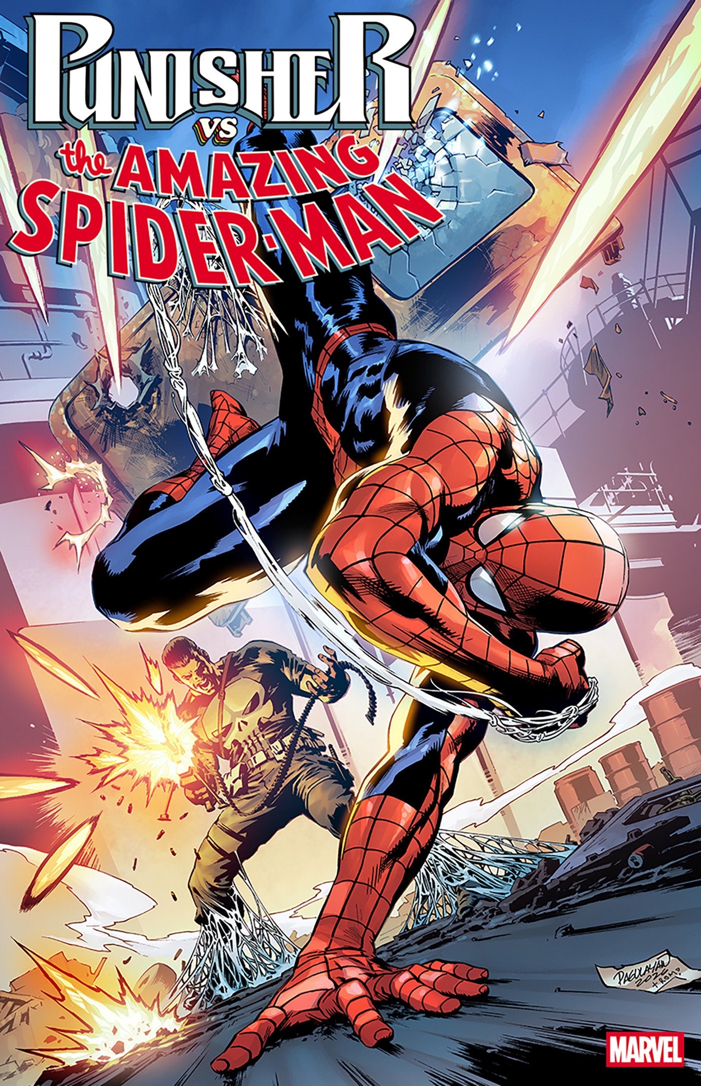 Punisher vs. Spider-Man #2 Carlo Pagulayan Variant