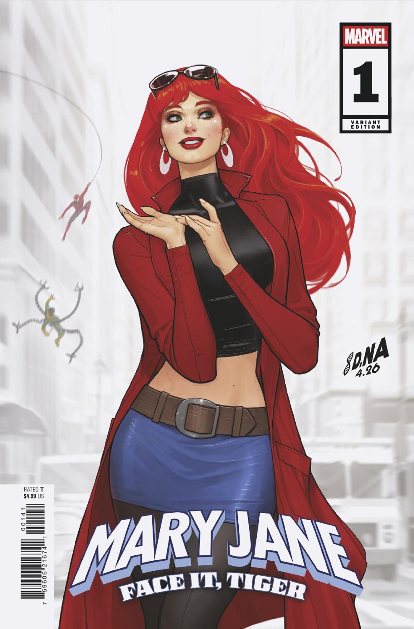 Mary Jane: Face It, Tiger #1 David Nakayama Variant