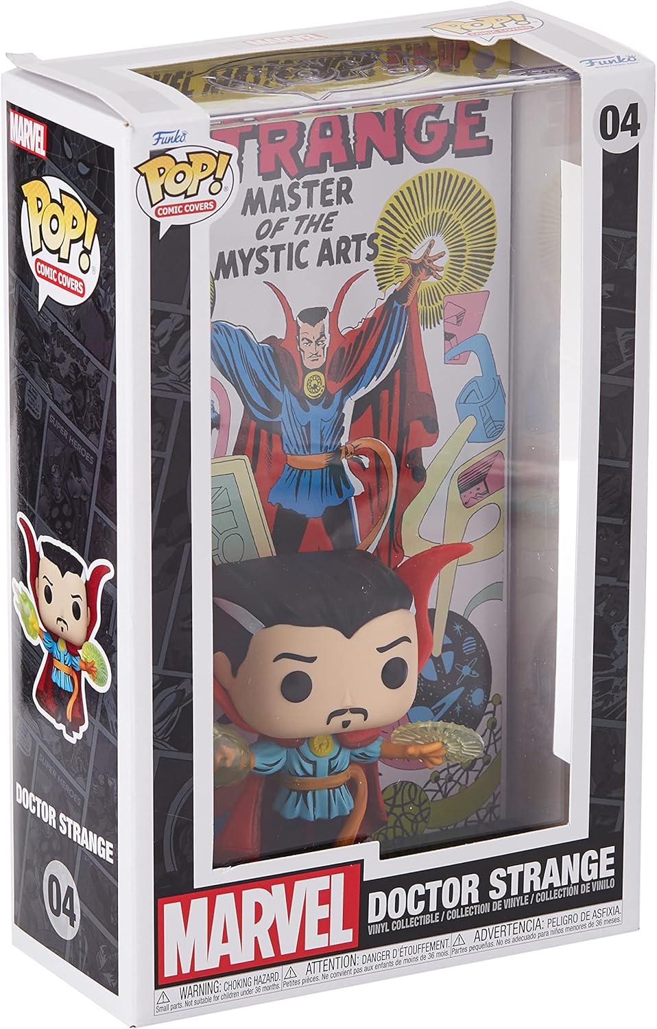 Pop Comic Cover Marvel Doctor Strange Vinyl Figure #4