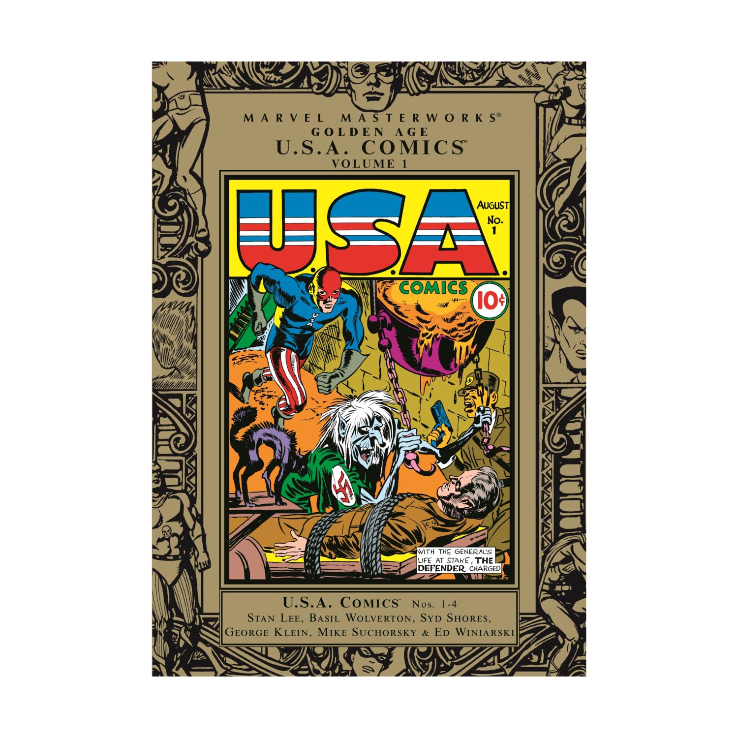 Marvel Masterworks Golden Age Usa Comics Hardcover Volume 01 New Edition (Jan072425)