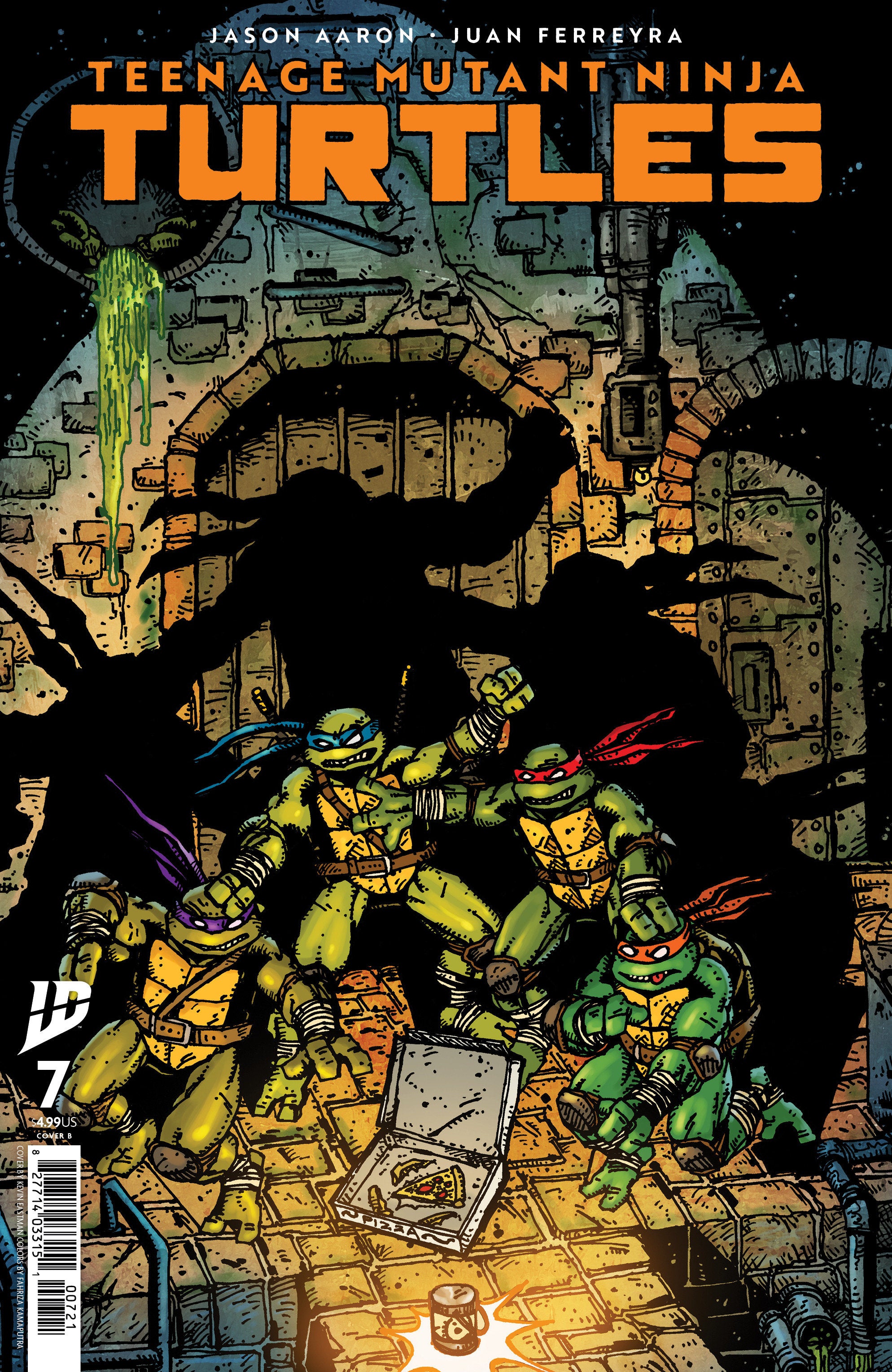 Teenage Mutant Ninja Turtles #7 Variant B (Eastman)