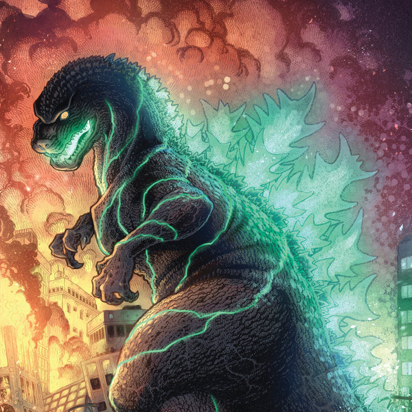 M*R様 GODLAND Godzilla [Kai-Sei Era] #1 Variant Ri (150) (Adams Full Art)